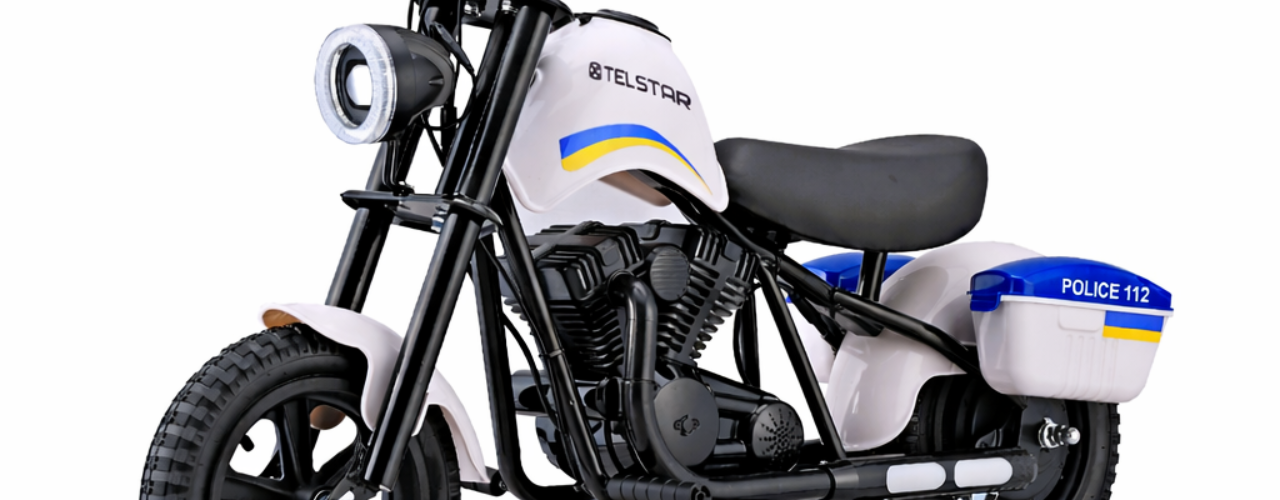 Детски електрически мотор TELSTAR ПЕСПАТРУЛ 112 – 200W, 18 км/ч, 3 скорости