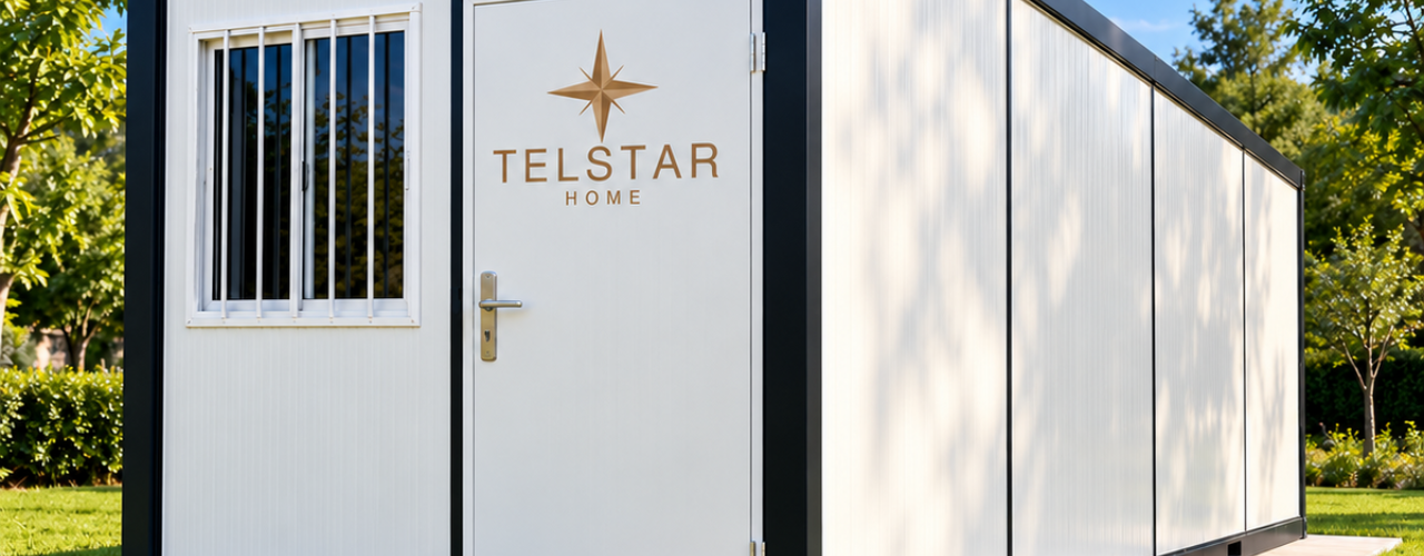 Сгъваем жилищен контейнер TELSTAR BOX – 5,80 × 2,46 м