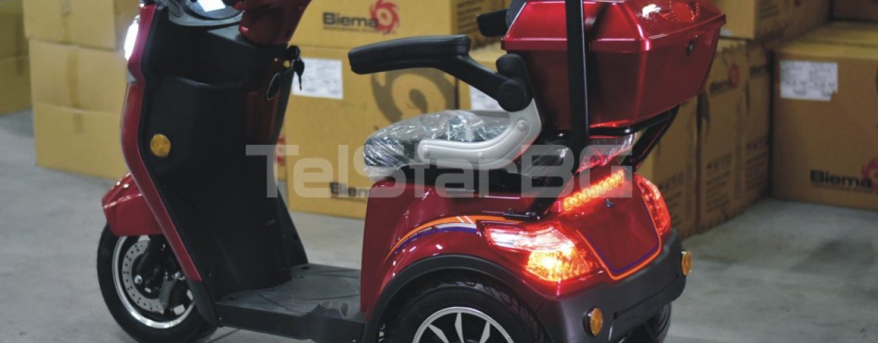 Електрическа триколка с покрив TS-350-6 60V 1500W