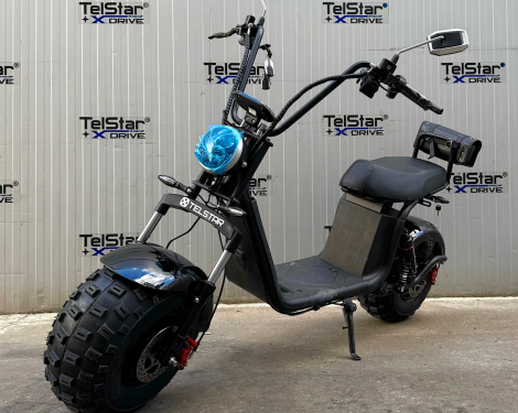 Електрически скутер offroad 4x4 Big City Harley X20 Pro 60V 21Ah 2x1500w