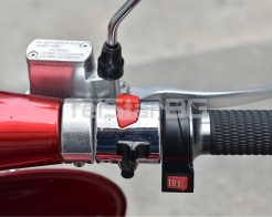 Електрически скутер ELEKTROROLLER FUTURA с VESPA дизайн 4000W 72V снимка 22