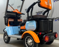 Електрическа четириколка Luxor Roof 1500W 23Ah триместна с покрив Нов модел 2025 снимка 183