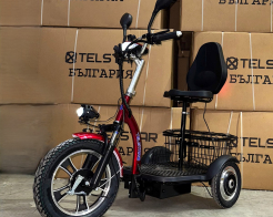 Електрическа триколка с равна платформа задно предаване TS 200.3 48V 1200W снимка 255