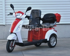 Двуместна електрическа триколка TS-400 2000W 20Ah с CE сертификат снимка 73